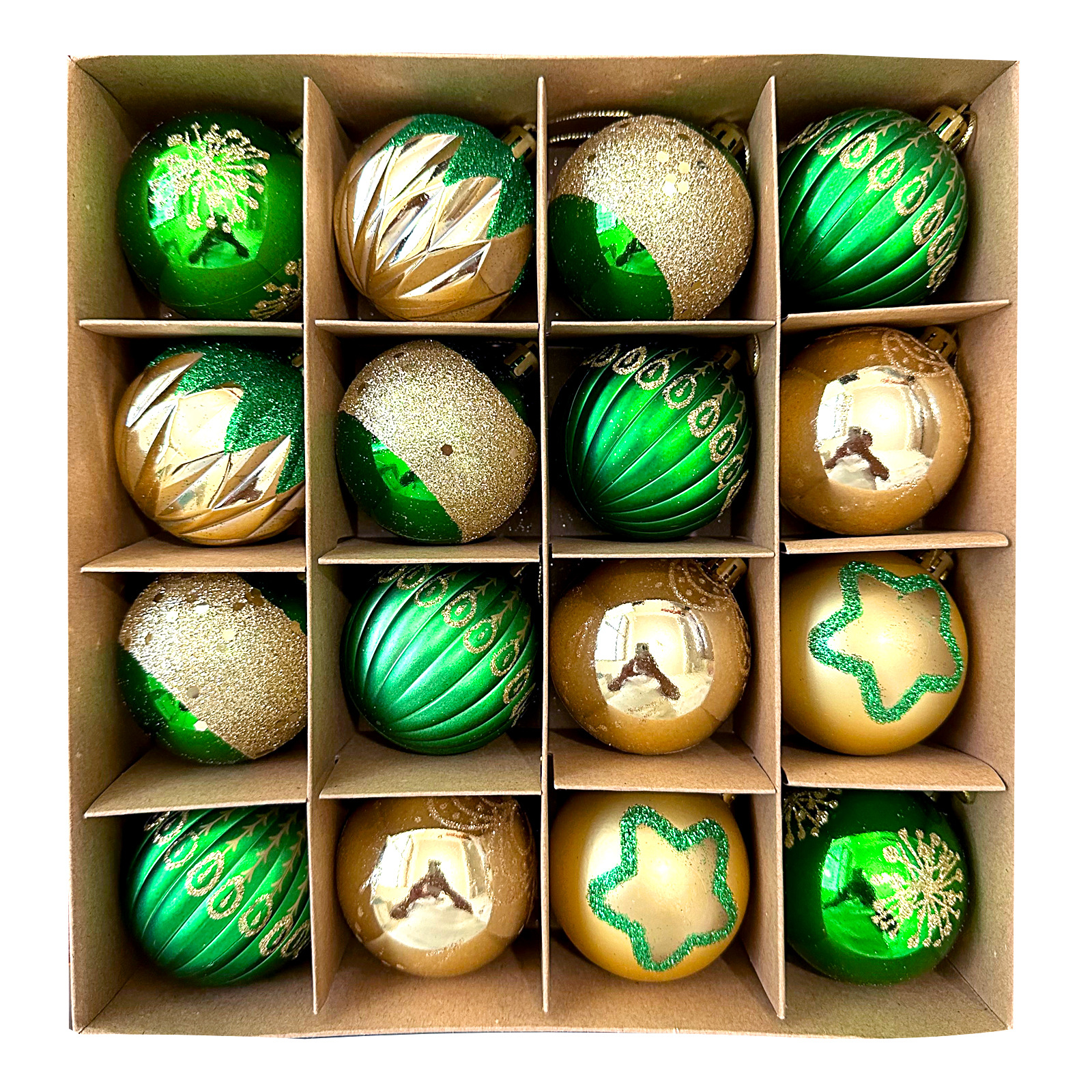 Temu/SHEIN Christmas decorations: Electroplated deer plastic balls, painted Christmas ball sets, Christmas tree pendants pic 38