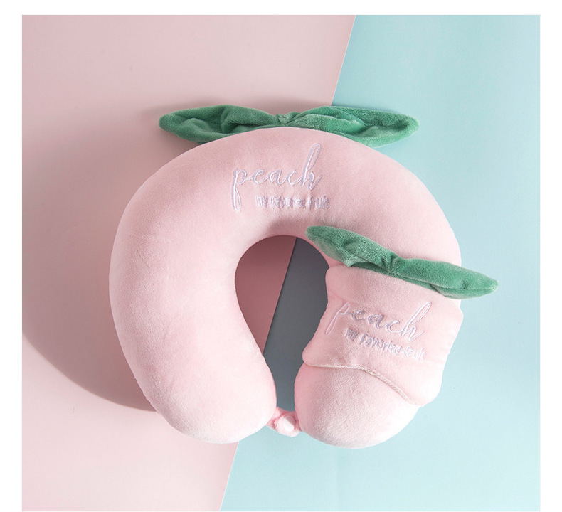 厂家直销水果卡通U型枕 商旅宝枕头 眼罩枕旅行脖子枕详情5