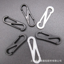 厂家直销尼龙大耳朵 ABS小耳朵羽绒服止滑绳扣 单孔小耳朵扣详情1