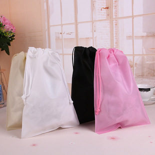 peva双面磨砂材料拉链袋衣服包装袋 半透明淘宝衣服袋子定制logo详情8