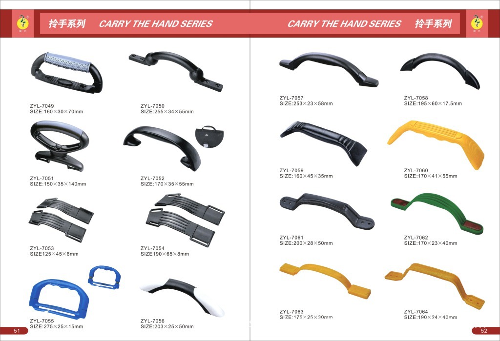 Backpack webbing handle dispatched on the same day. Plastic handle, PVC webbing handle, webbing hollow handle, bag injection handle pic 25