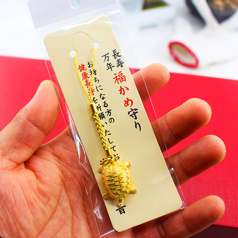 Bell Golden Turtle Keychain mobile phone pendant, Auspicious Prosperity tree pendant, gold and silver Turtle mobile phone pendant, Golden Turtle King Eight pic 15