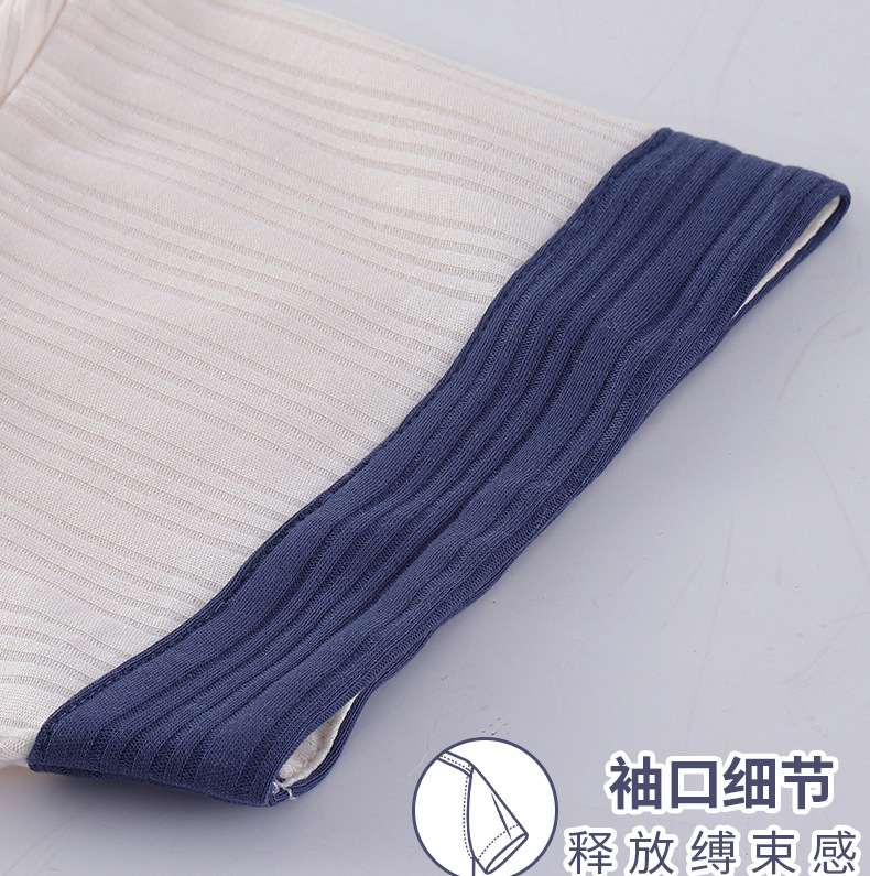 Pijamas mujeres verano algodón manga corta lindo menos mujeres verano fino casero 2022 nuevo cardigan con cuello en V pic 7
