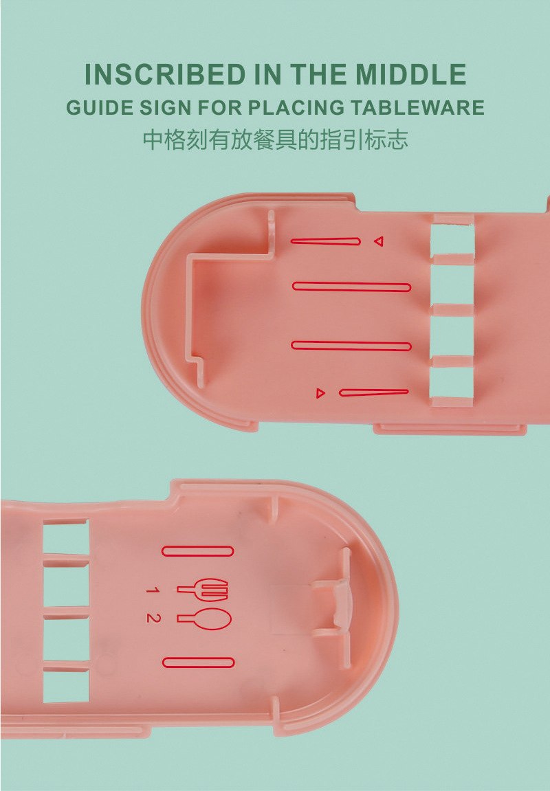 304不锈钢餐具便携收纳套装 叉子勺子筷子三件套户外旅行餐具套装详情9