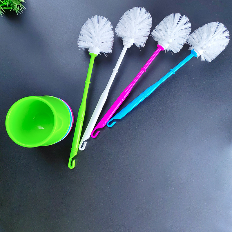 马桶刷家用圆头无死角厕所清洁刷子蹲便器清洁卫生间马桶刷套装详情7