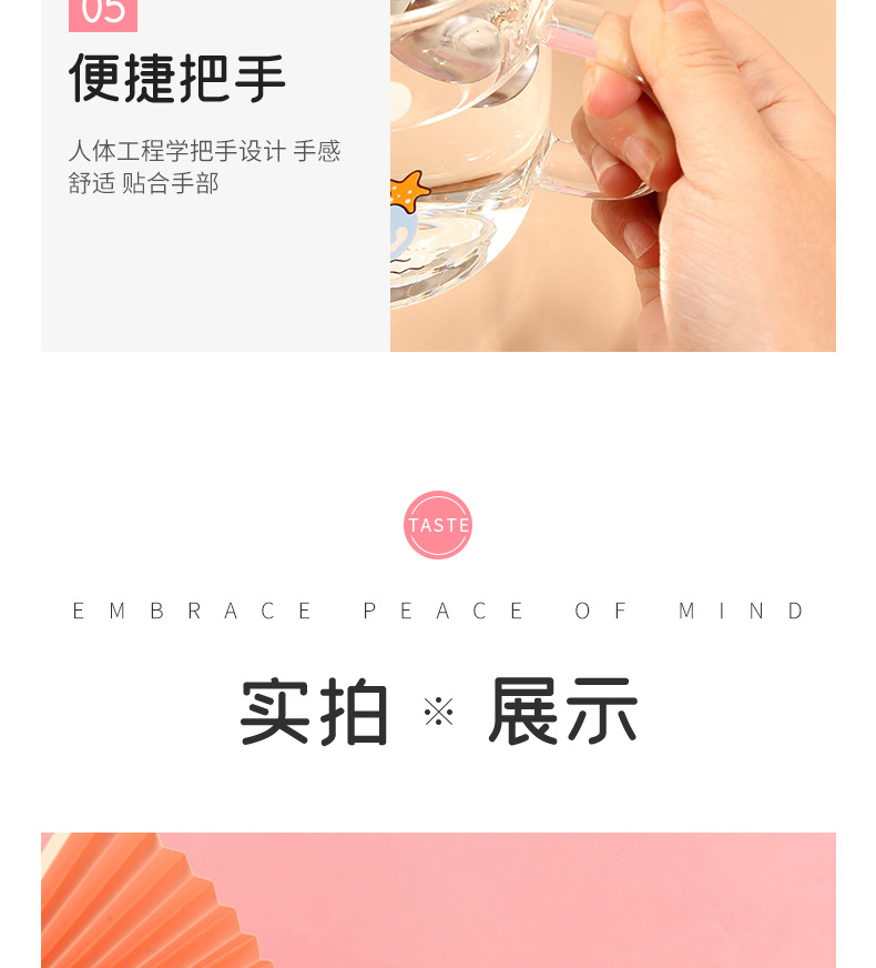韩式创意微景观游泳圈陶瓷杯带盖卡通动物咖啡马克杯学生情侣水杯详情20