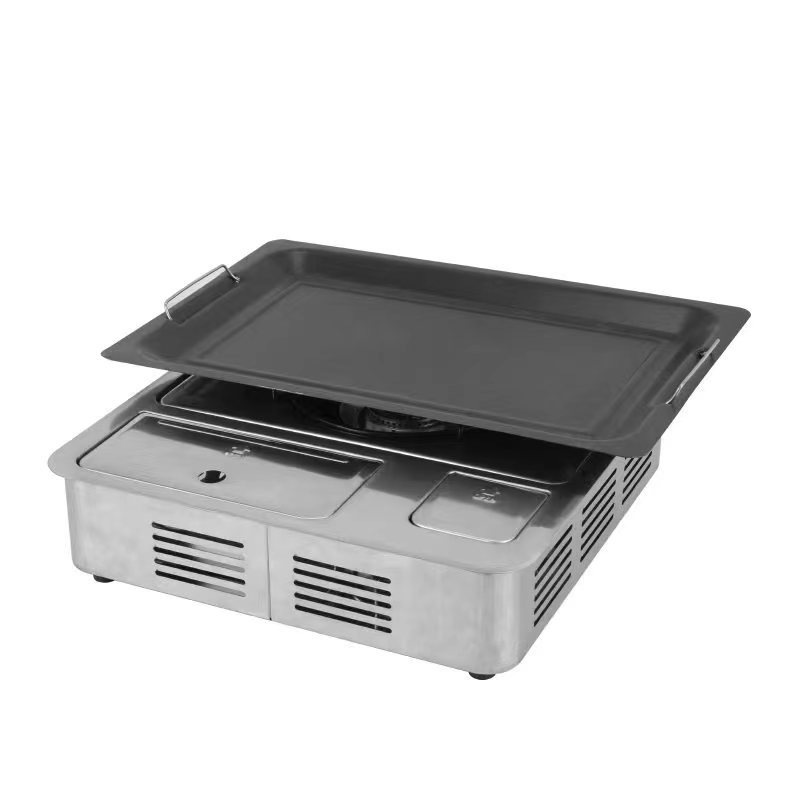 The new Yanhui dual-purpose cassette stove, single-bottle portable fire boiler, barbecue grill and infrared energy-concentrating cassette stove pic 26