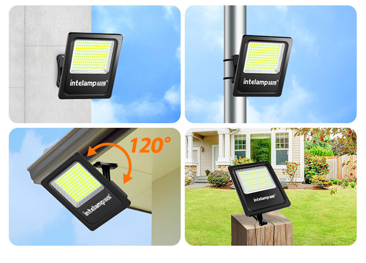 Solar floodlights, led courtyard outdoor camping site waterproof, new rural ultra-bright lighting floodlights pic 17
