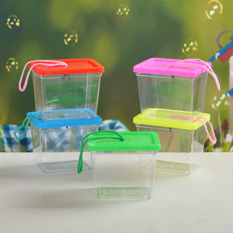 Wholesale of large, medium and small-sized portable plastic goldfish tanks, transparent turtle tanks, reptile pet breeding and transportation boxes from manufacturers pic 25