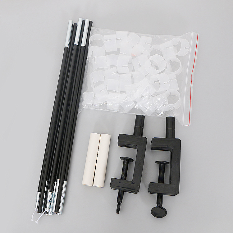 桌上小拱门 婚庆生日装饰气球展示架 桌面可拆卸便携杆子支架批发详情1