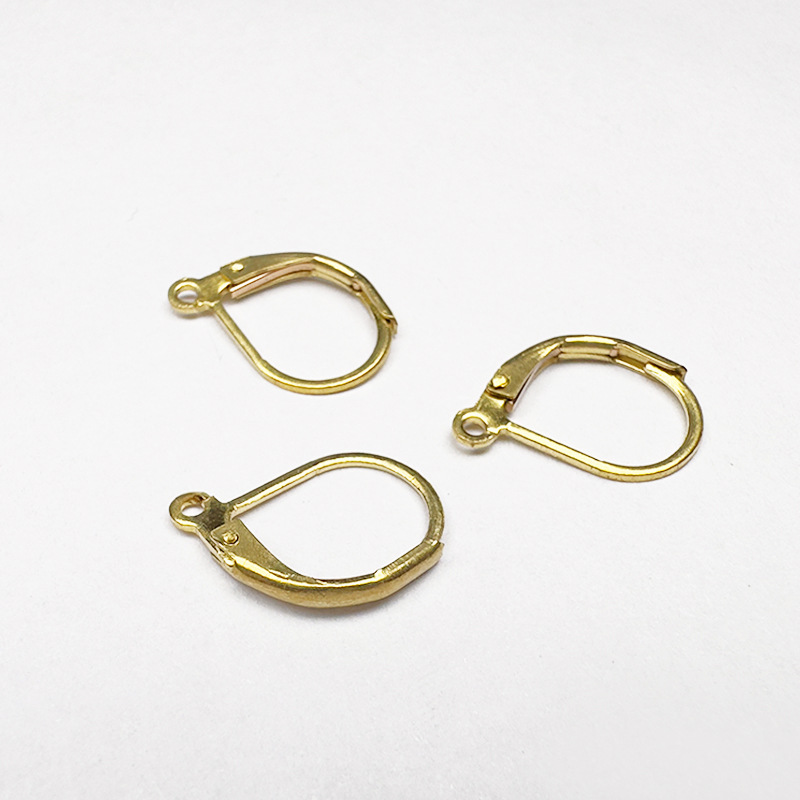 厂家现货批发法国钩diy饰品配件耳钩耳夹耳钉耳环耳饰详情7