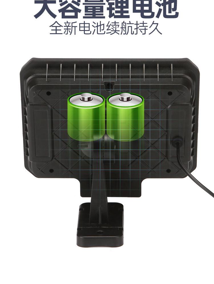 Cross-border special supply of solar floodlights, split-type ultra-bright garden lights, home outdoor wall lights, advertising floodlights pic 8