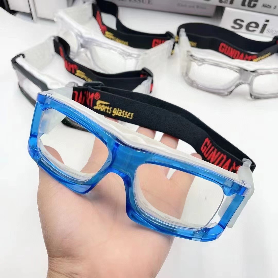 篮球运动眼镜近视眼镜架防爆防抖足球羽毛球可调节运动眼镜框架详情14