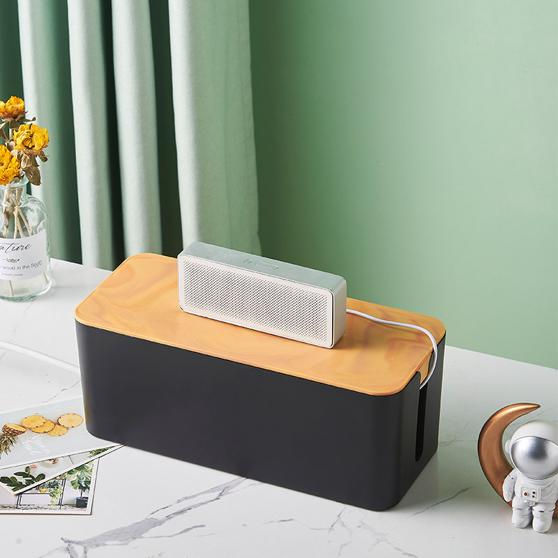 厂家直供塑料电线收纳盒电源插板电线盒集线盒插座数据线收纳盒详情3