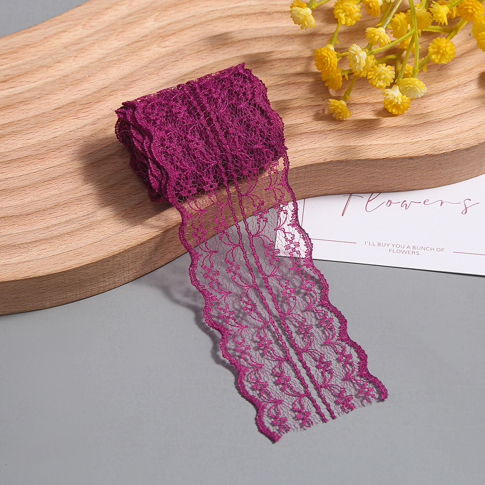 133-2A in-stock color non-elastic lace trim handicrafts, doll clothing, scarves, sleeves, accessories, DIY clothing pic 41