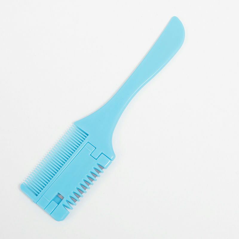Double-sided hair cutting knife, hair comb, hair cutting comb, hair cutting device, hair styling comb, beauty care, bangs thinning gift pic 5