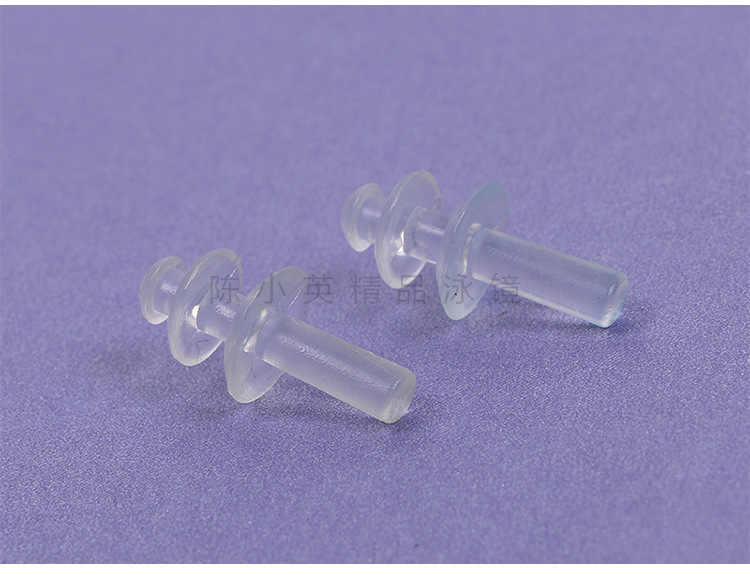 Factory direct sales of simple waterproof nose clip and earplug sets with ropes, wholesale of in-ear soft earplugs pic 4