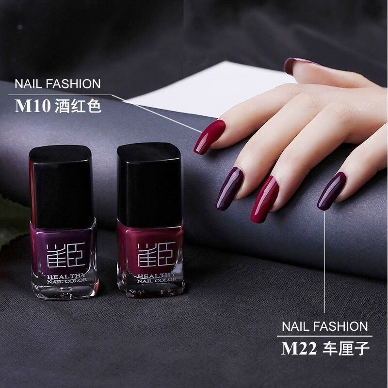 【6 bottles, 9.9】 Nail polish without baking, peelable, water-based, odorless, student set, street stall pic 13