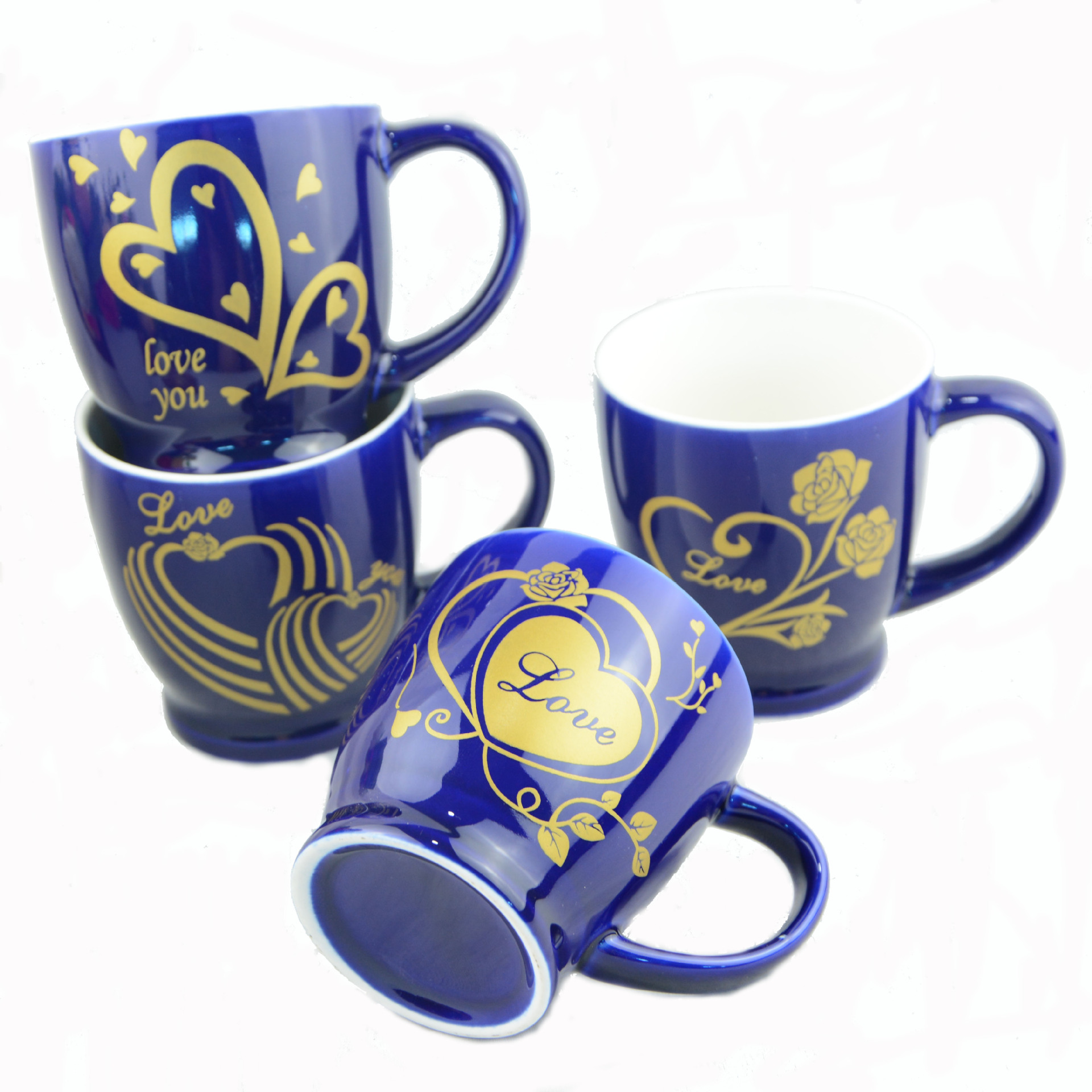 Best-selling ceramic cup, creative coffee cup, Russian New Year rat, customizable logo pic 16