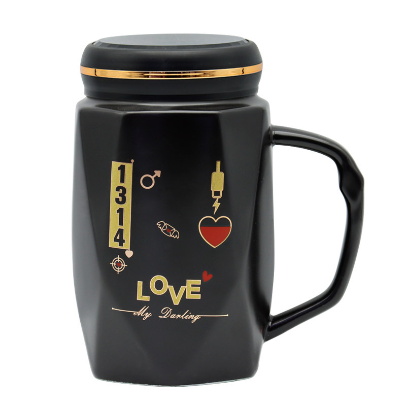 情人节陶瓷杯创意数字520情侣杯1314对杯男女朋友礼物七夕礼品带盖带柄勺套装高档礼盒支持做客logo工厂直供详情6