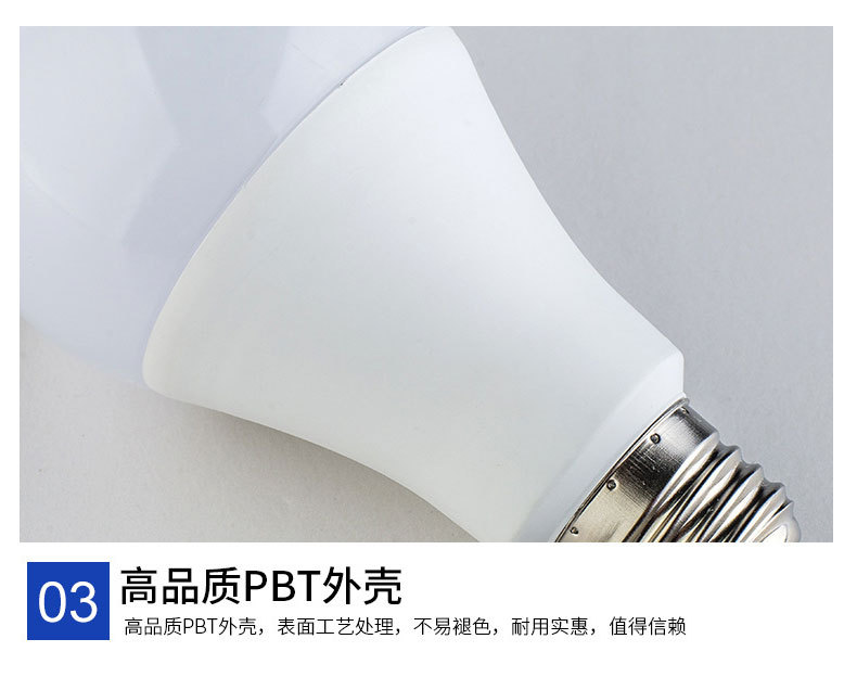 LED灯泡三色变光双色E27螺口球泡灯批发家用超亮110v220v节能恒流详情21