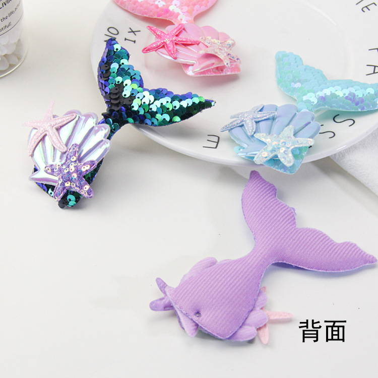 美人鱼主题蛋糕装饰配件生日主题鱼尾巴插牌材料烘焙用品插旗配件详情10