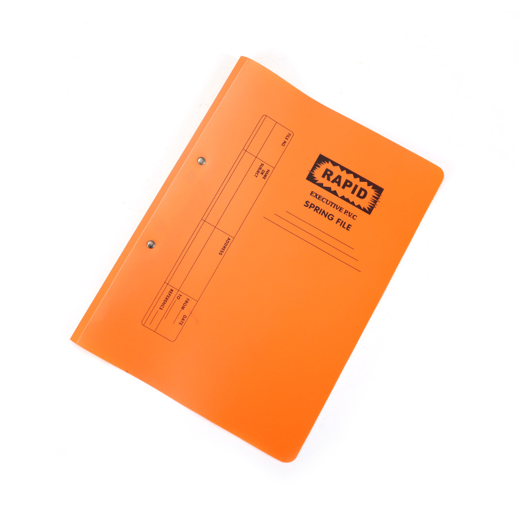 A4 large snake spring folder, office folder, snake-shaped double-hole folder, folder pic 5