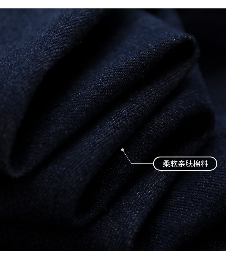 秋季新款深色背带裤时尚气质洋气百搭设计感腰带女式背带牛仔裤潮详情4