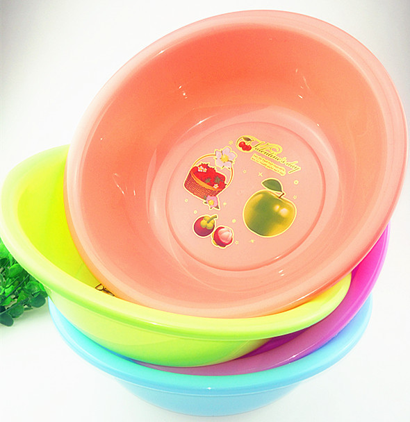 I1544 36#实色脸盆 义乌 会销 礼品 赠品 洗脸盆 草莓盆 厂家直销详情12