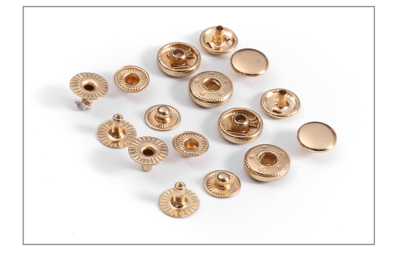 The manufacturer has in stock brass four-way buttons, metal smooth four-way buckles, large white buckles 201#15mm emergency buttons pic 17