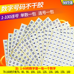 批发空白色A5标签粘贴纸不干胶口取小贴纸商品贴标签手写自粘性详情1