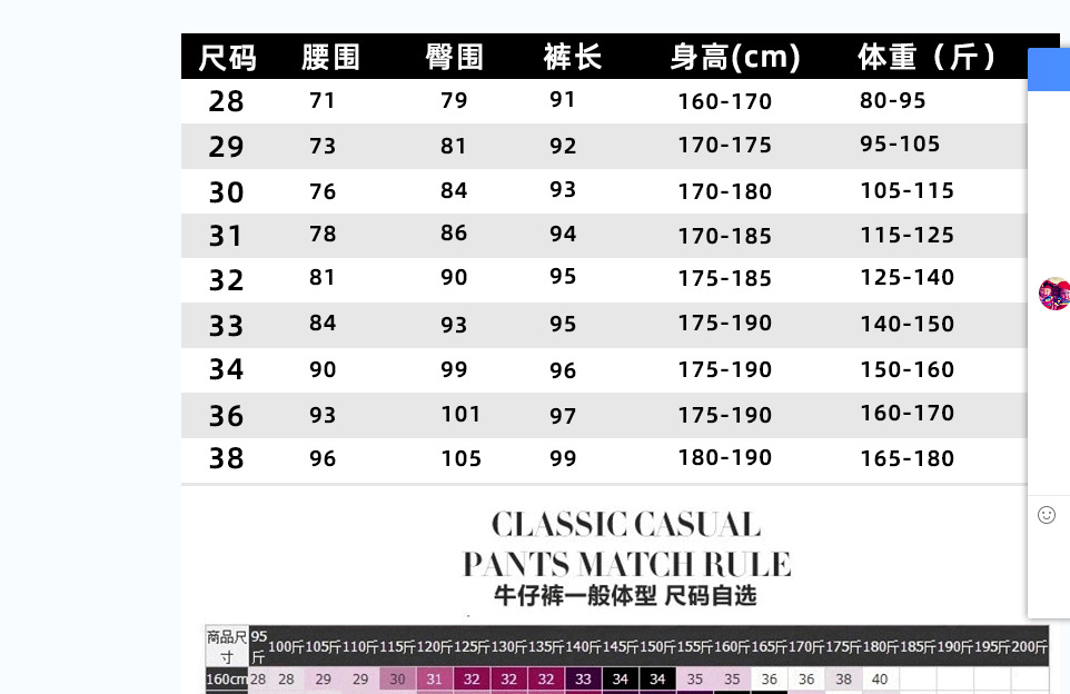 牛仔裤男士2022秋冬新款弹力休闲加绒男裤加厚直筒百搭简约长裤男详情2