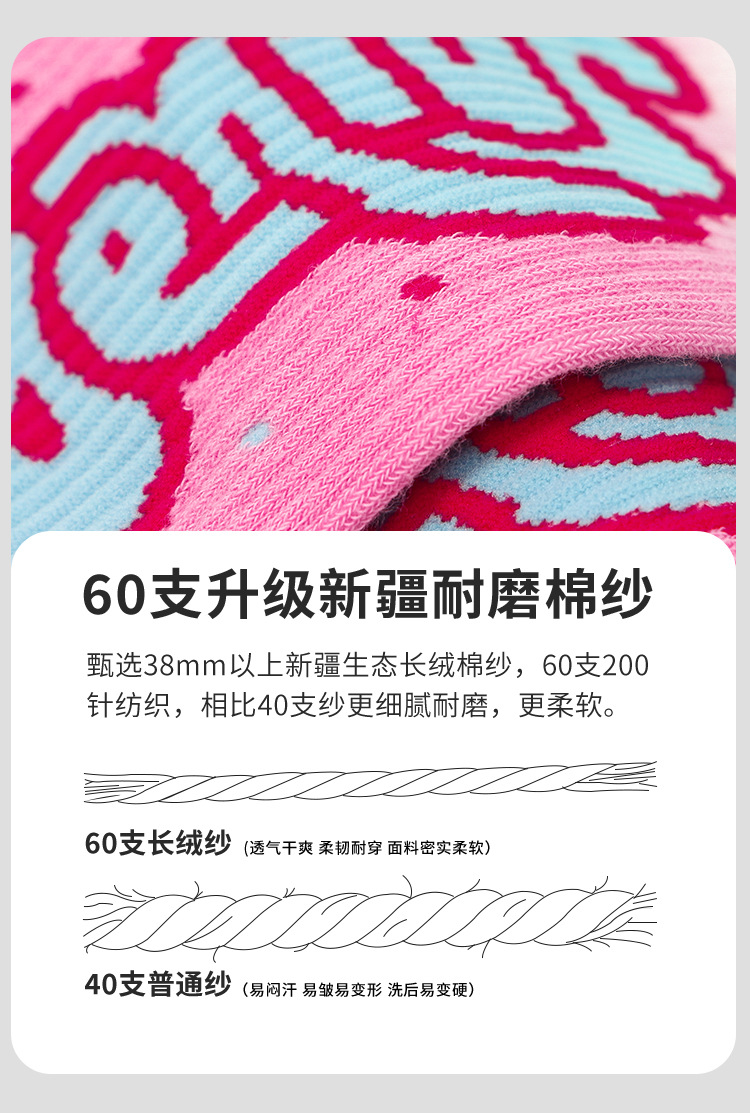 文艺复兴原创女袜夏季薄款透气中筒袜ins风时尚潮袜精梳棉袜子女详情7