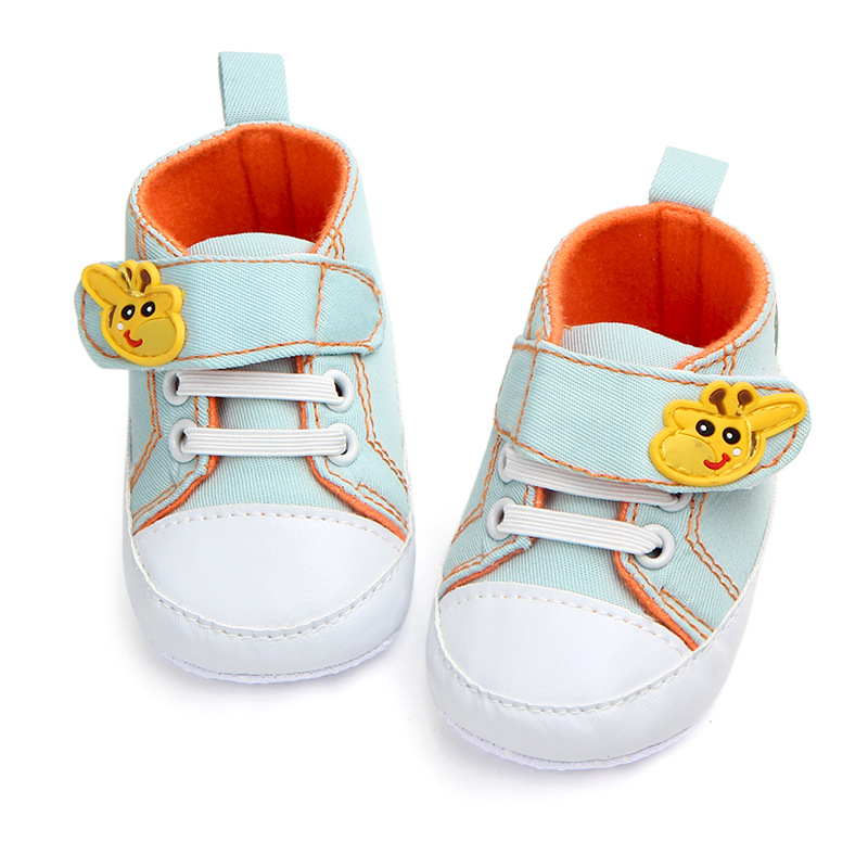 Factory direct sales of best-selling items: Cartoon giraffe pattern baby shoes, small anti-slip walking shoes 0011 pic 1