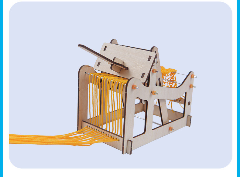 Textile machine model, wooden model, decorative item, retro spinning machine, small model, customized by Suzhou manufacturer pic 16