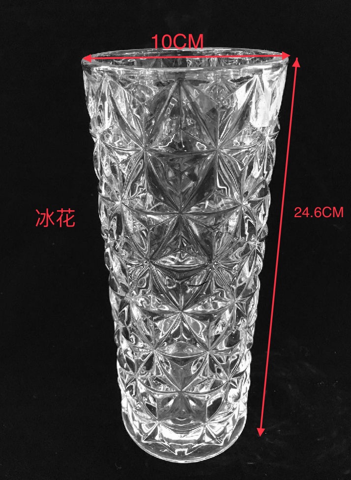 Yuxing Glass Large Glass Vase, transparent hydroponic decorative vessel, home living room lily and rose flower arrangement, hydroponic plant container pic 14