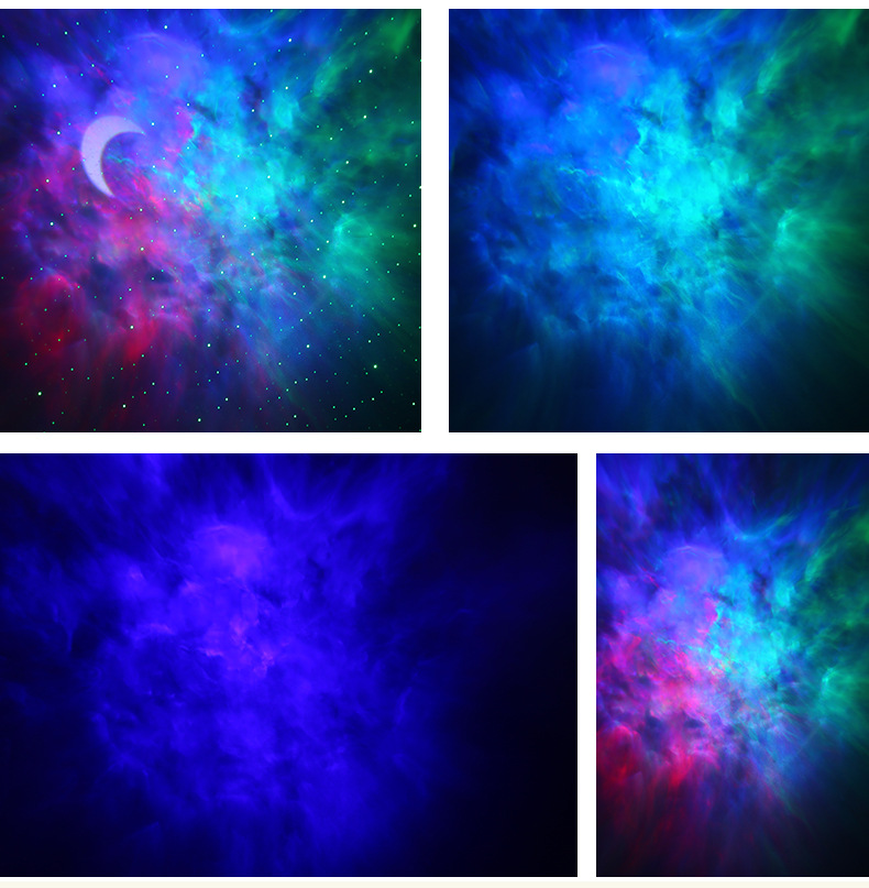 亚马逊新品智能涂鸦星云投影灯无线遥控炫彩生日礼品室内小夜灯详情14