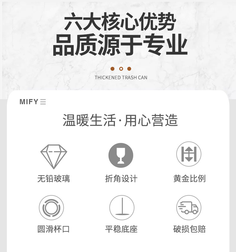 Factory direct sales of slanted wine-wound decanter set, made of glass with high transparency, wine glass decanter set pic 3