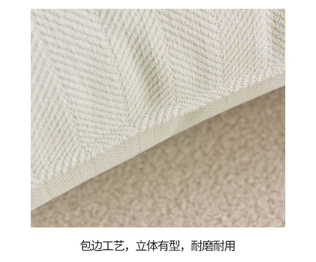 ins Snowstorm Neil pillow/Herringbone jacquard cushion, popular thick pillow cover, cream sofa headrest pic 15