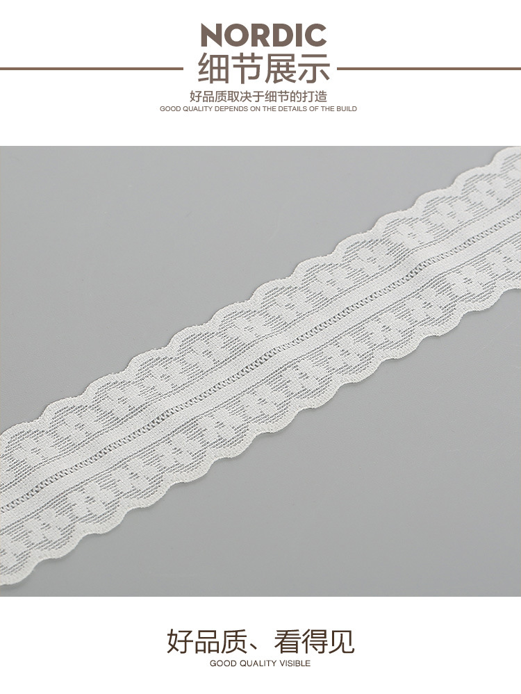 Factory direct supply of 3cm 28-stitch series lace lace underwear and DIY clothing accessories pic 19