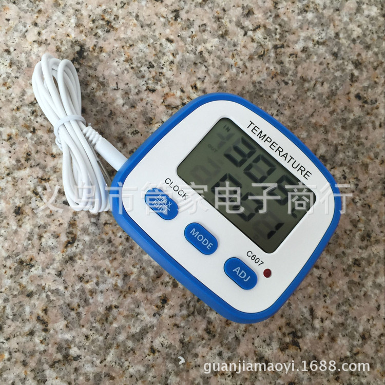 The new large-screen display alarm thermometer and electronic thermometer alarm can be equipped with high and low temperature brackets pic 11