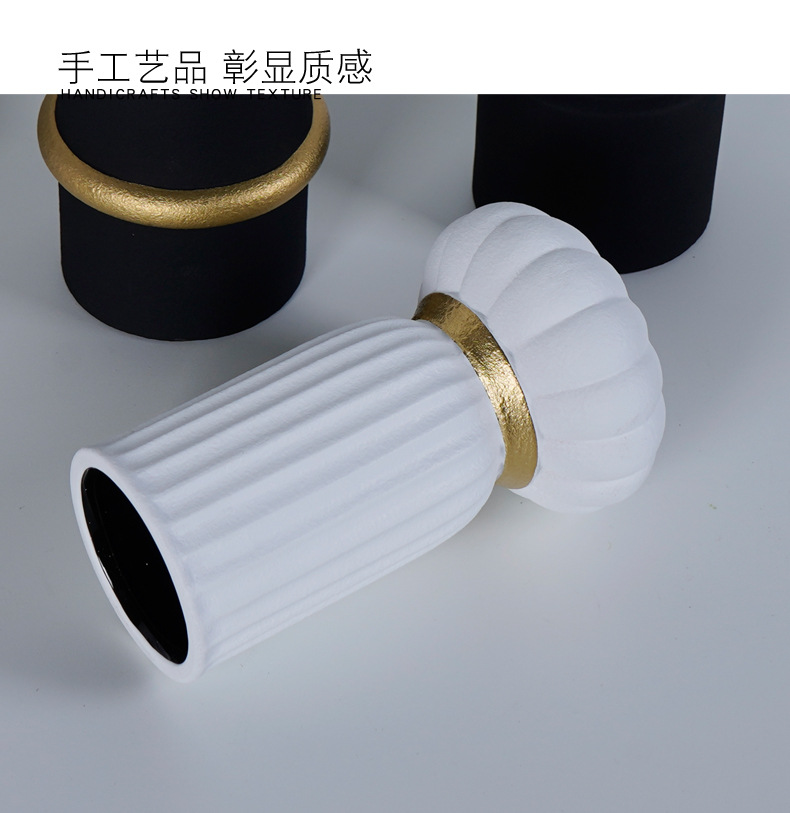 chinagoods Creative Nordic handicrafts, ceramic ornaments, wholesale hotel and home decorations, soft furnishings, vases and flower vases, light luxury pic 14