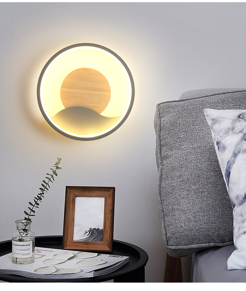 卧室床头灯壁灯简约现代过道灯客厅背景墙灯轻奢酒店网红壁灯北欧详情16