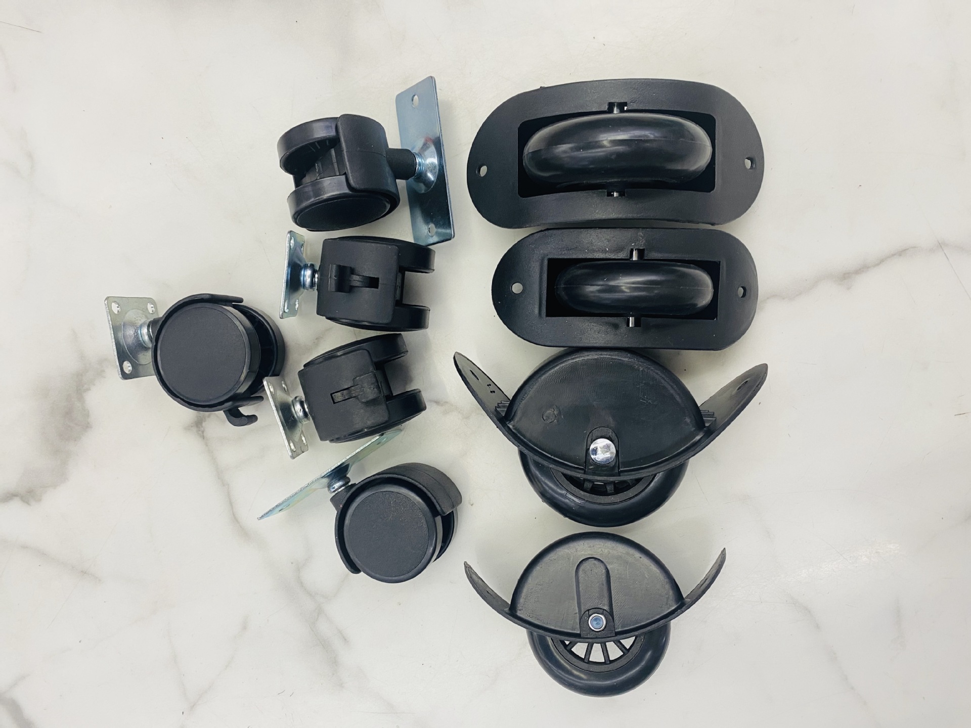 Practical and wear-resistant luggage directional wheels, small backpack casters, small casters, suitcase wheels, luggage accessories, swivel wheels pic 10
