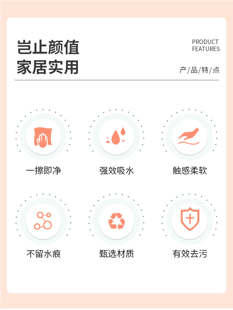 抹布强去污厨房用具家用神器大全百货家居用品实用小物件居家好物详情6