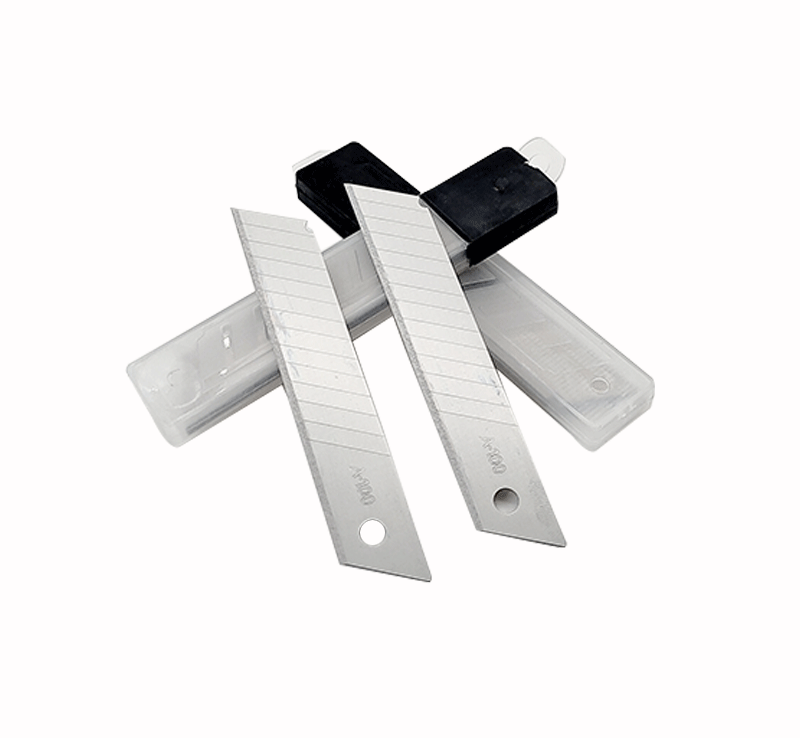 Factory direct sales of 0.5mm thick graphic design blades, durable large wallpaper blades, 10-piece box-packed paper cutting blades, wholesale pic 9