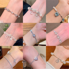 ins风珍珠手链女生复古小众气质串珠手串高级感情侣闺蜜手饰批发详情2