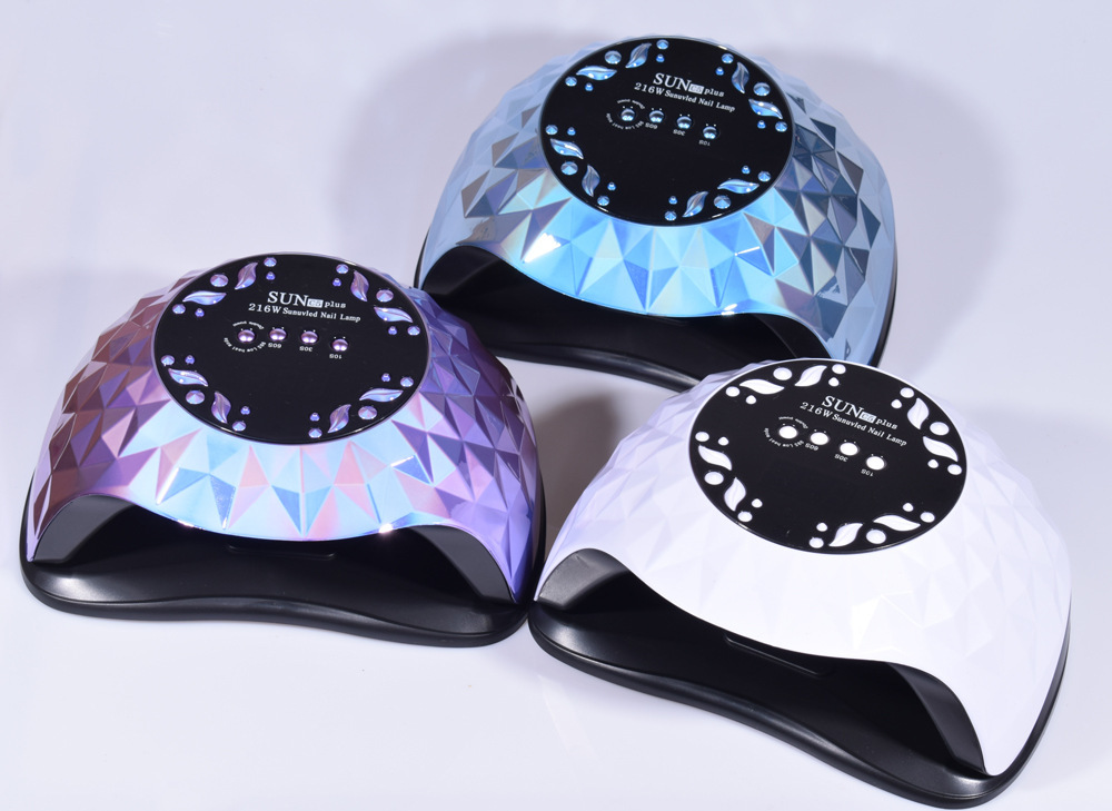 外贸热销C5plus美甲灯216W甲油胶美甲灯 不黑手美甲机速干甲油胶详情3