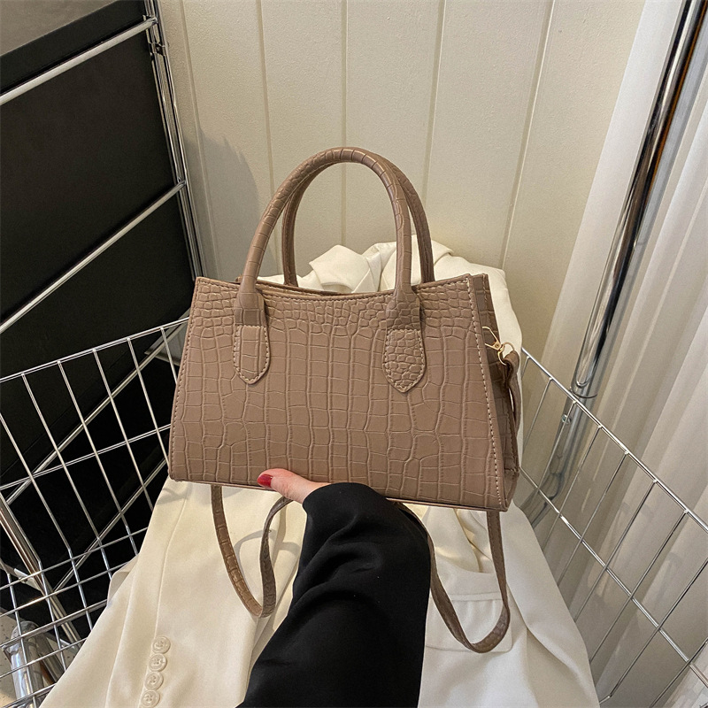 2024夏季新款购物袋纱网透明时尚单肩网纱沙滩包大容量网眼托特包详情21