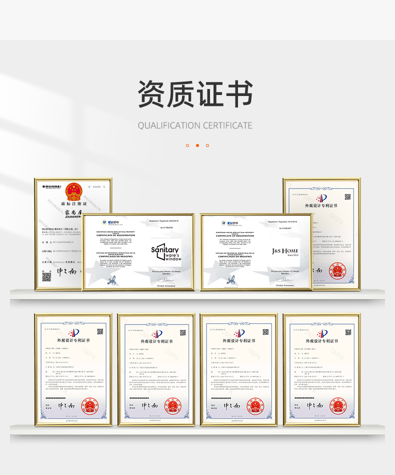 Wave-patterned washbasin four-piece set, trash can, mouthwash cup, soap box, gift box, simple bathroom supplies four-piece set pic 9